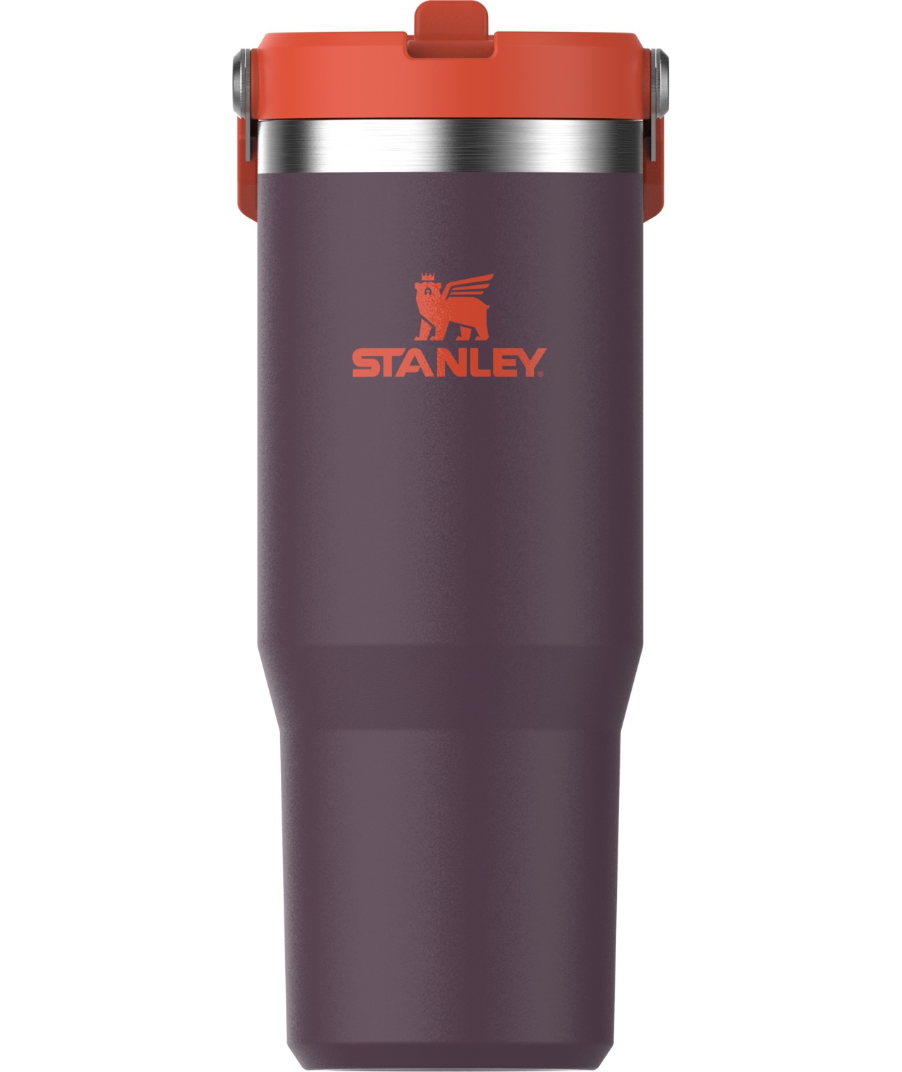 Stanley TUMBLER se slámkou/brčkem plum Termohrnek