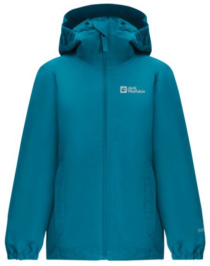 Jack Wolfskin Flaze K 116, everest blue Dětská bunda na zip