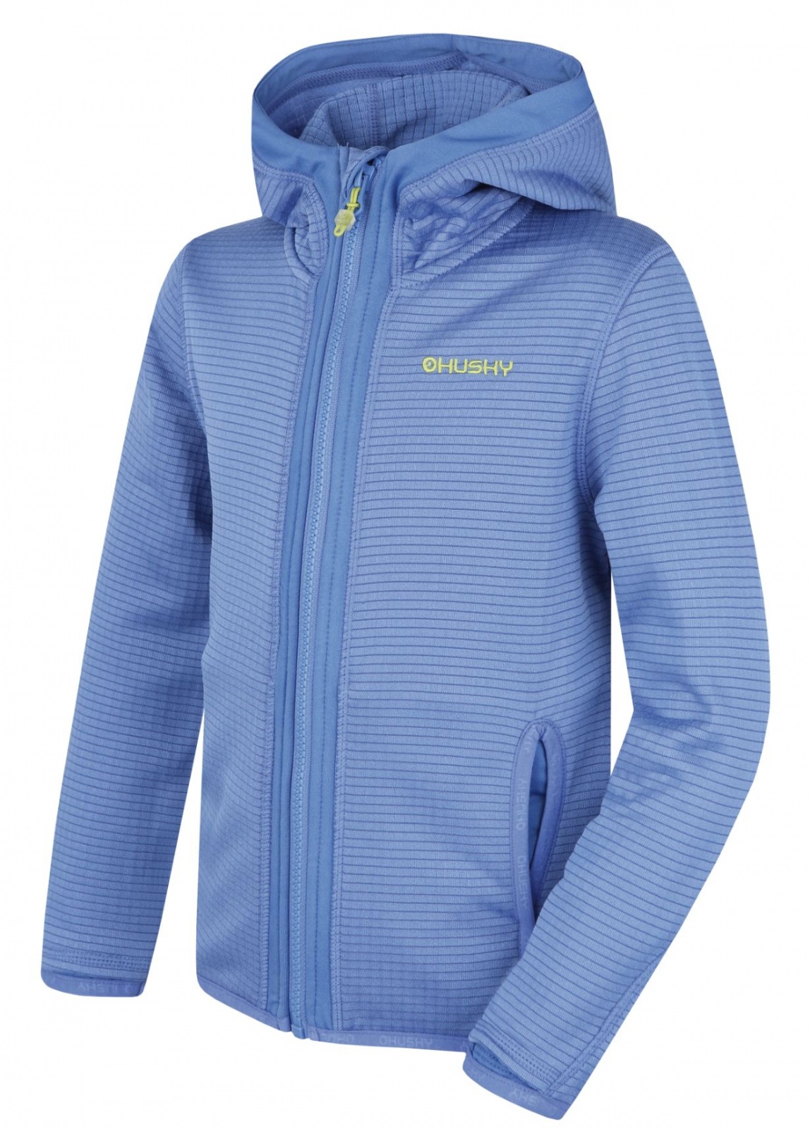 Husky Artic Zip K 122-128, blue Dětská mikina s kapucí