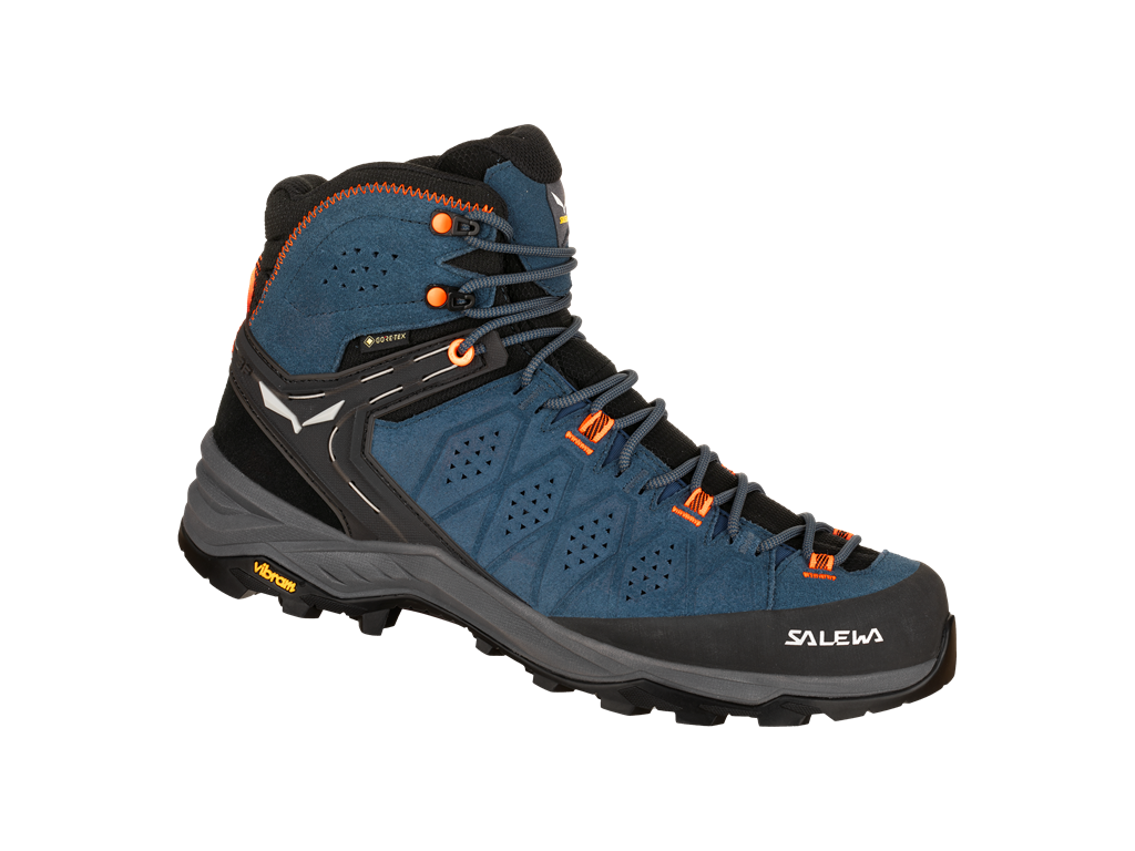 Salewa SALEWA Alp trainer 2 mid GTX EU 44, dark denim Pánské trekové boty