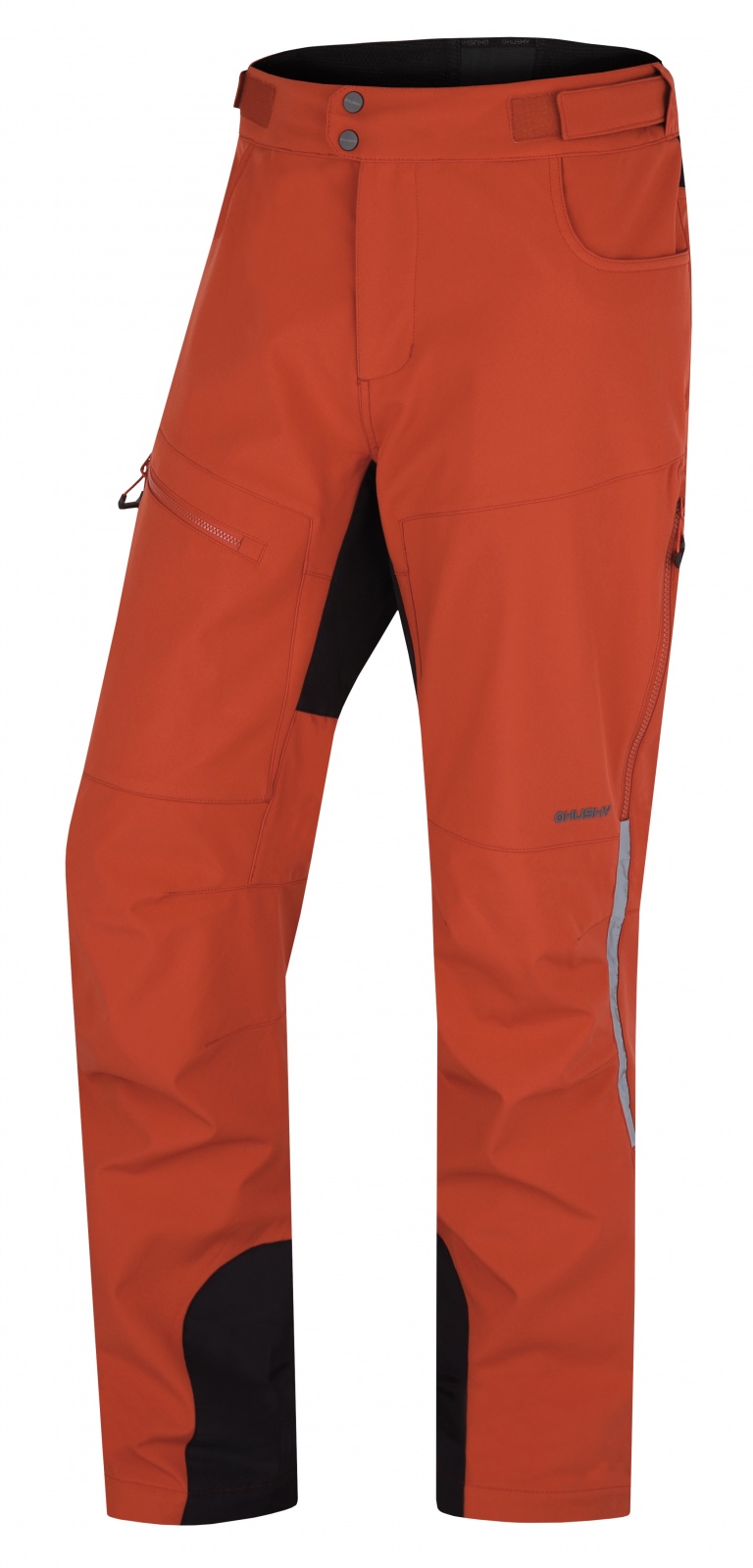 Levně Husky Keson M XXXL, dark orange Pánské softshell kalhoty