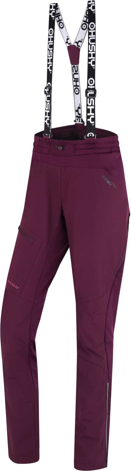 Husky Kixees L XXL, deep magenta Dámské outdoor kalhoty