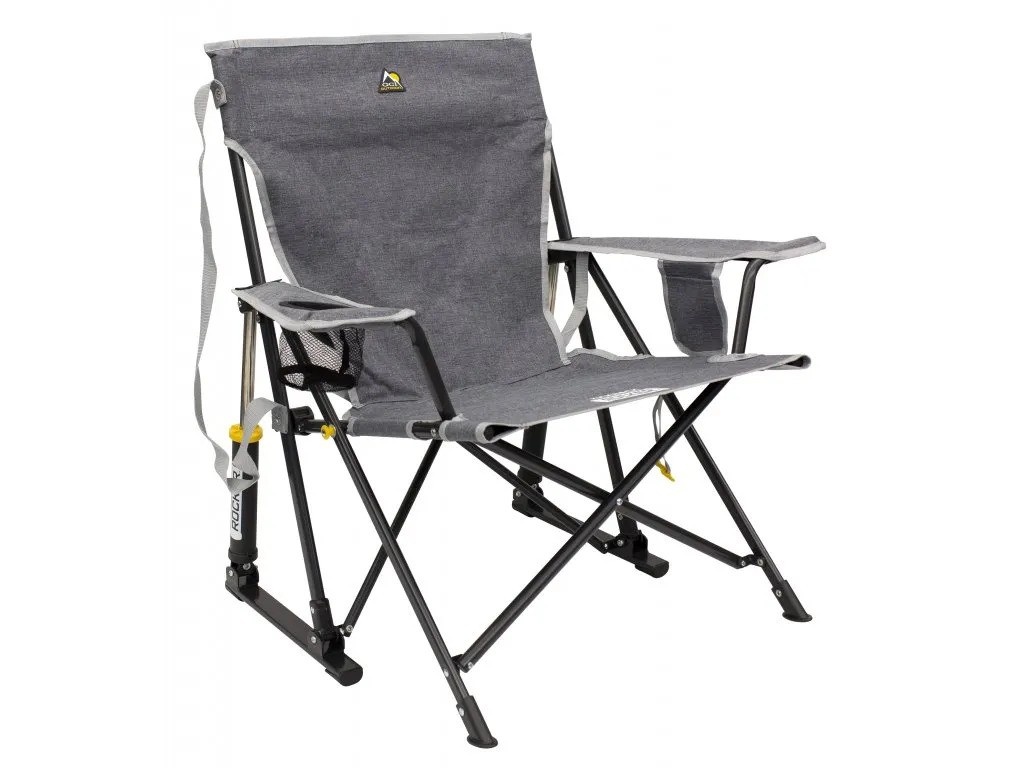 GCI Outdoor Houpací křeslo Kickback Rocker™ heathered pewter Křeslo