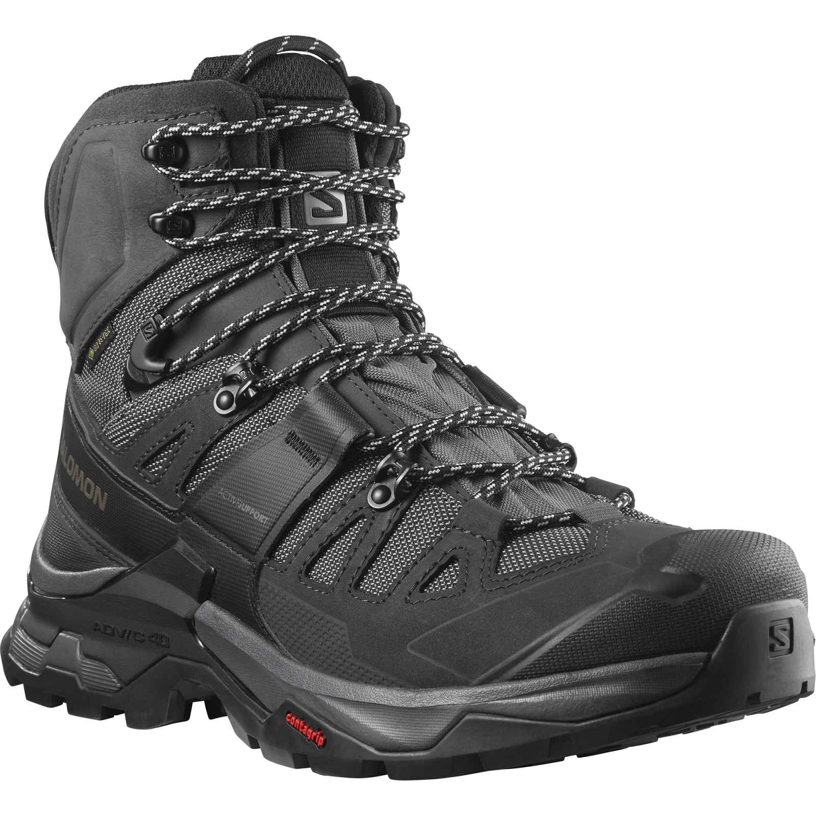 Salomon Quest 4 GTX EU 46 ⅔, Magnet/Black/Quarry Pánské boty