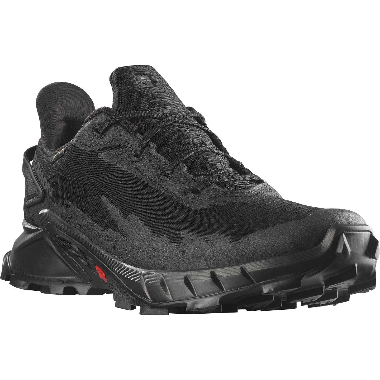 Salomon Alphacross 4 GTX EU 47 ⅓, Black/Black/Black Pánské boty