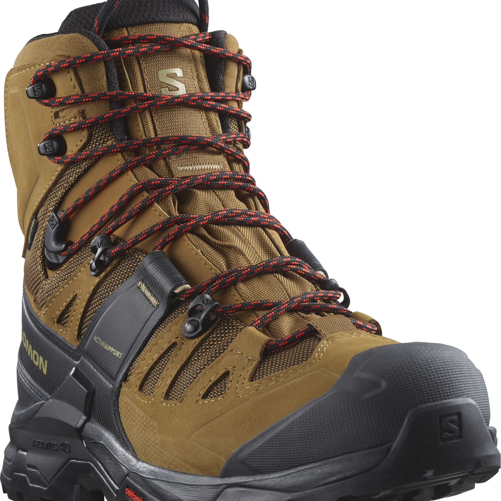 Salomon Quest 4 GTX EU 42 ⅔, Rubber/Black/Fiery Red Pánské boty