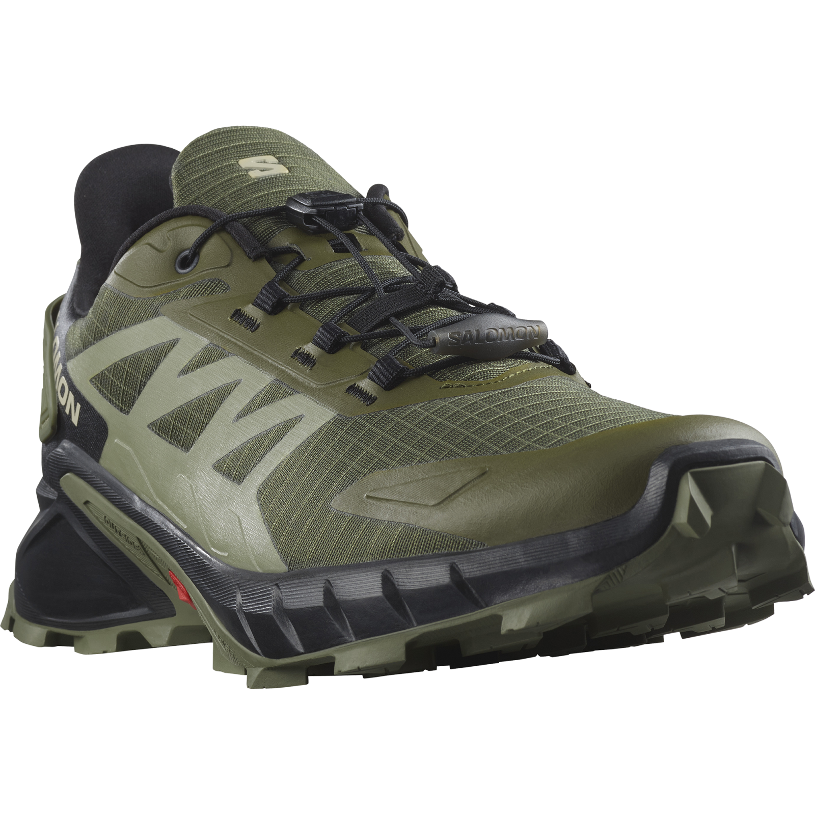 Salomon Supercross 4 EU 46 ⅔, Olive Night/Moss Gray/Black Pánské boty