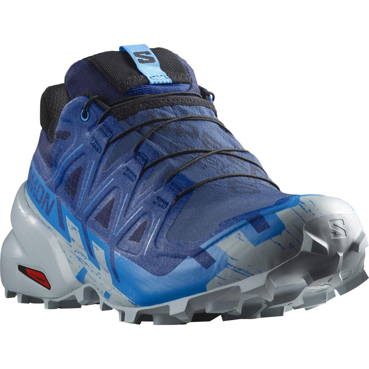 Salomon Speedcross 6 GTX EU 45 ⅓, Blue Print/Ibiza Blue/Quarry Pánské běžecké boty