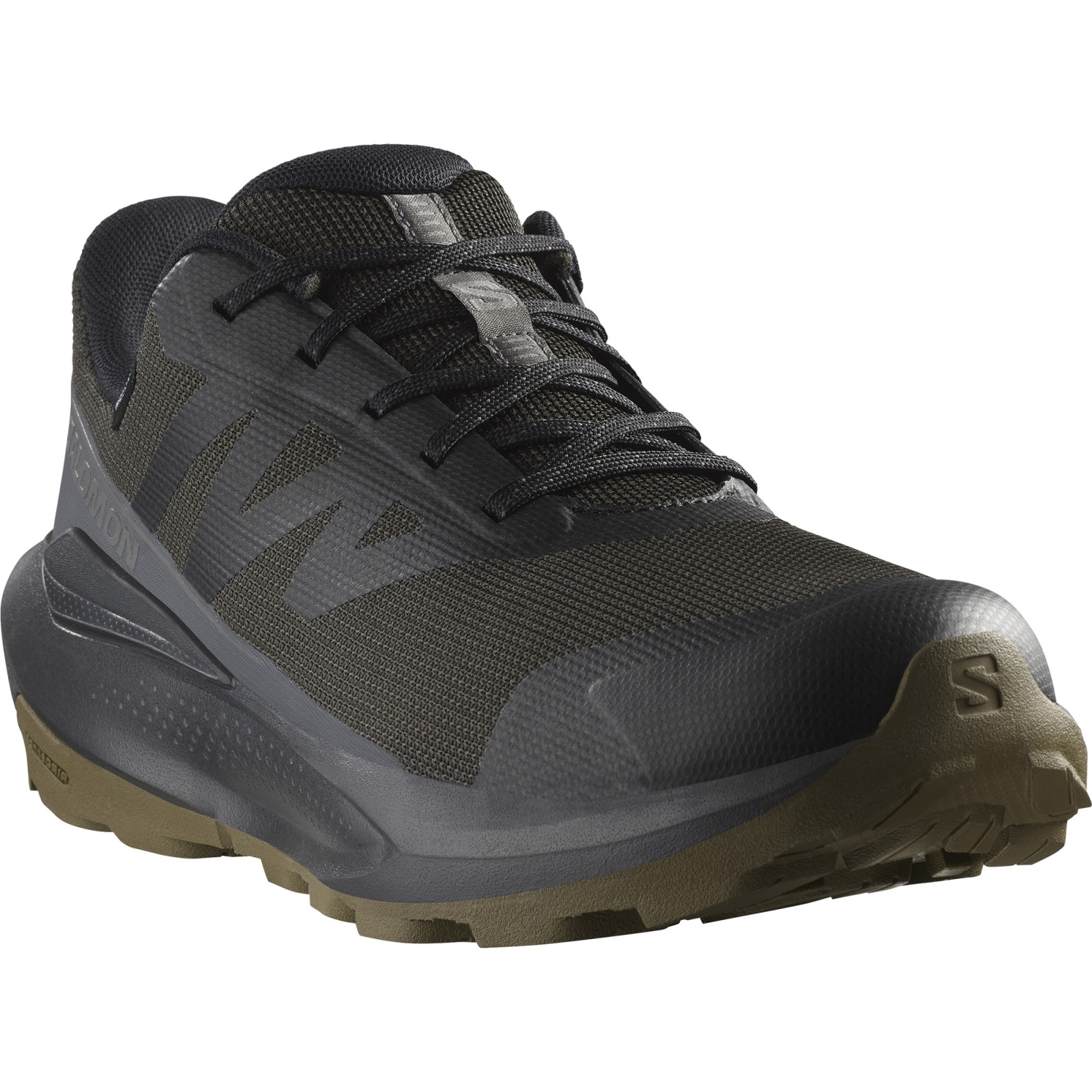 Salomon ELIXIR TOUR WP EU 42, Black/Asphalt/Castlerock Pánské turistické boty