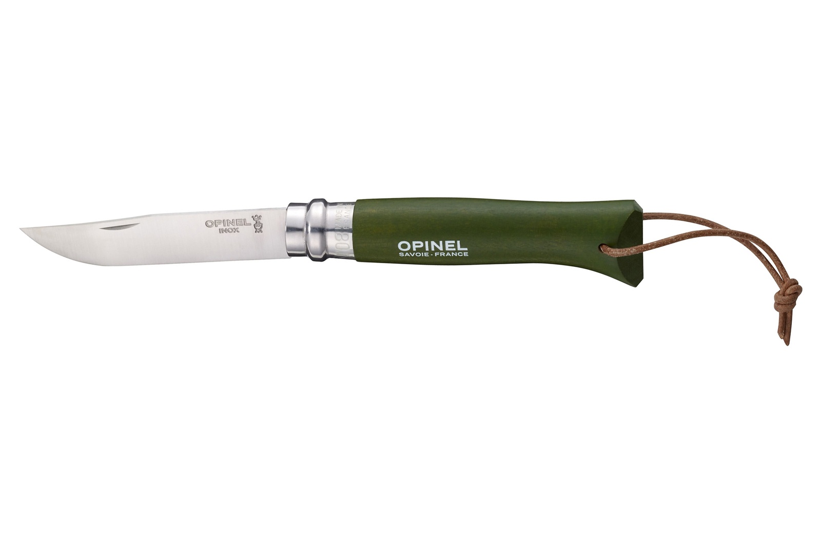 Opinel VR N°08 Inox trekking khaki Zavírací nůž