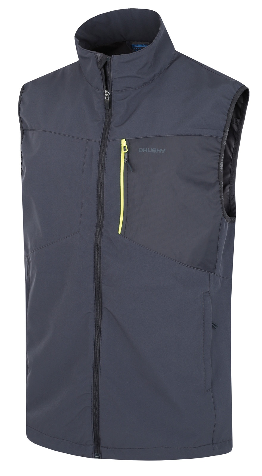 Husky Salien M M, tm. šedá Pánská softshell vesta