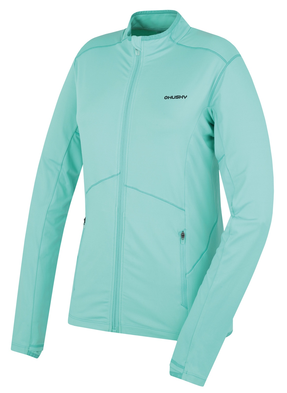 Husky Tarp zip L XXL, turquoise Dámská mikina na zip