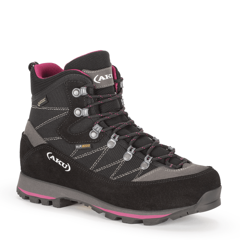 Aku AKU TREKKER LITE III GTX EU 41 ½, black/magenta Dámské boty